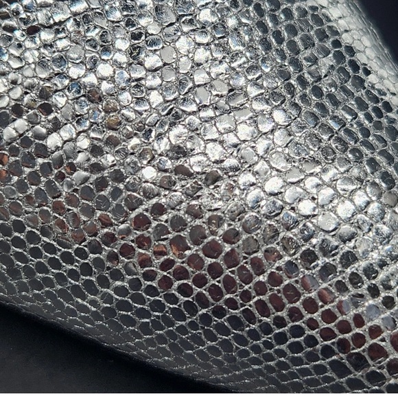 New $349 ALLSAINTS Orlana Heeled Shimmer Leather Boots Size:‎ 9 - Picture 5 of 9